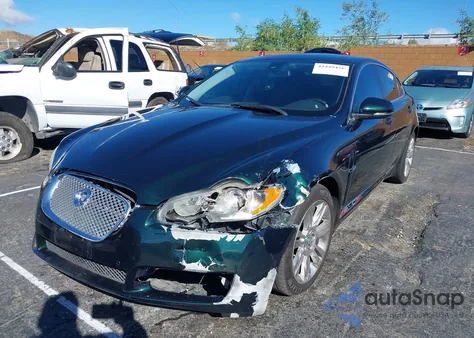 2010 Jaguar Xf z USA, uszkodzony, nr VIN SAJWA0FA9AHR67136